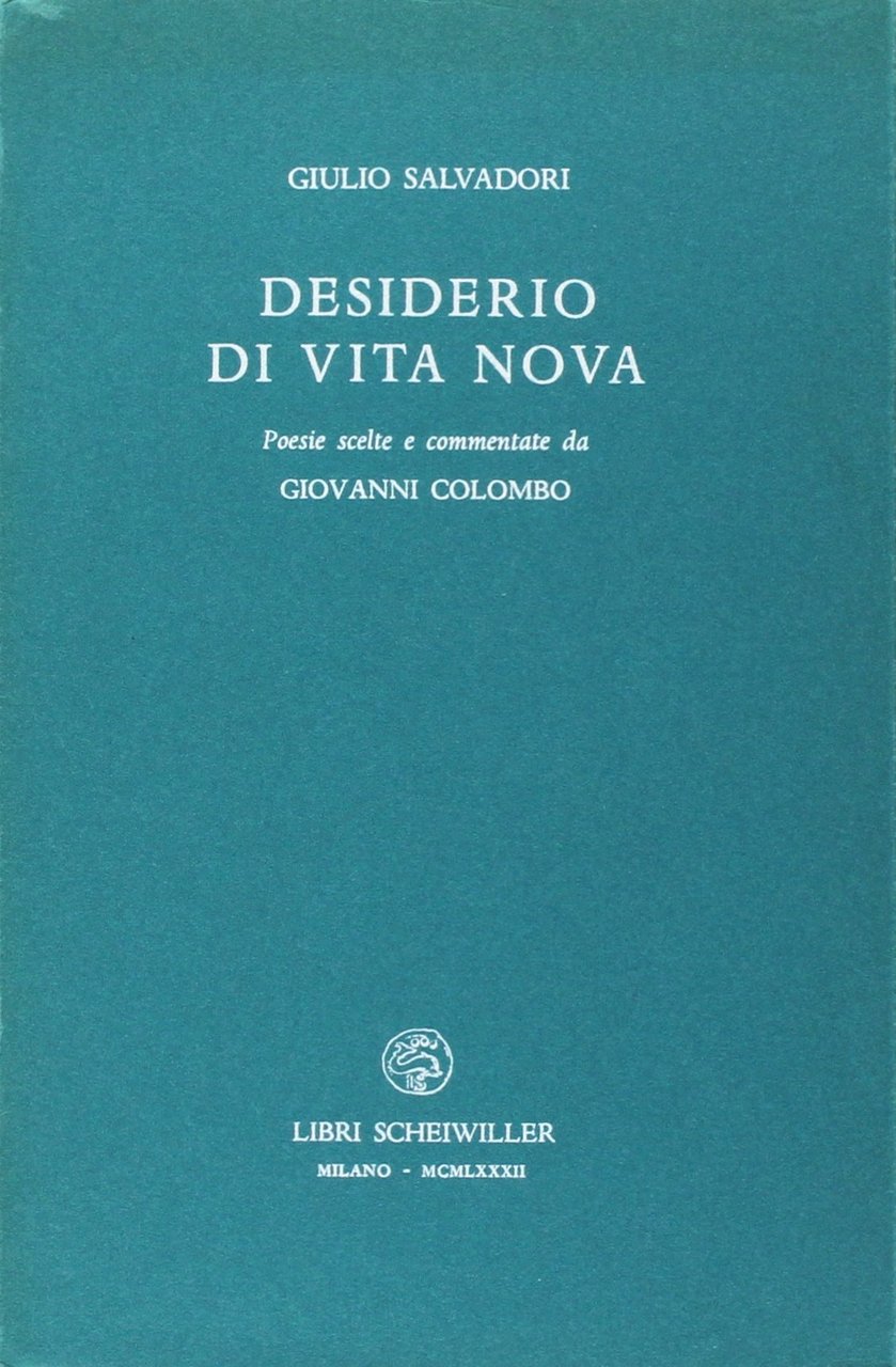 Desiderio di vita nova | Immagine principale