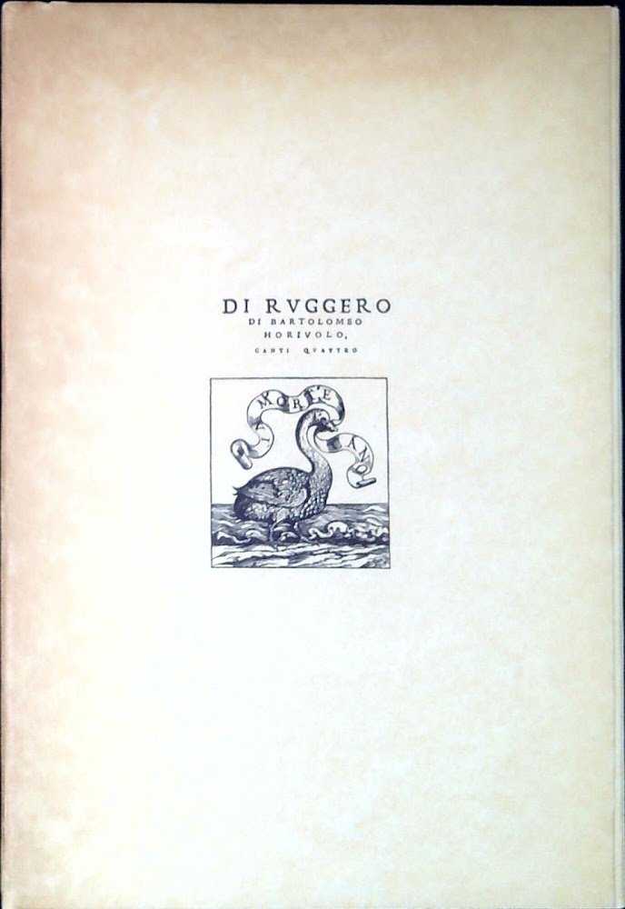 Di Ruggero di Bartolomeo Horiuolo, canti quattro
