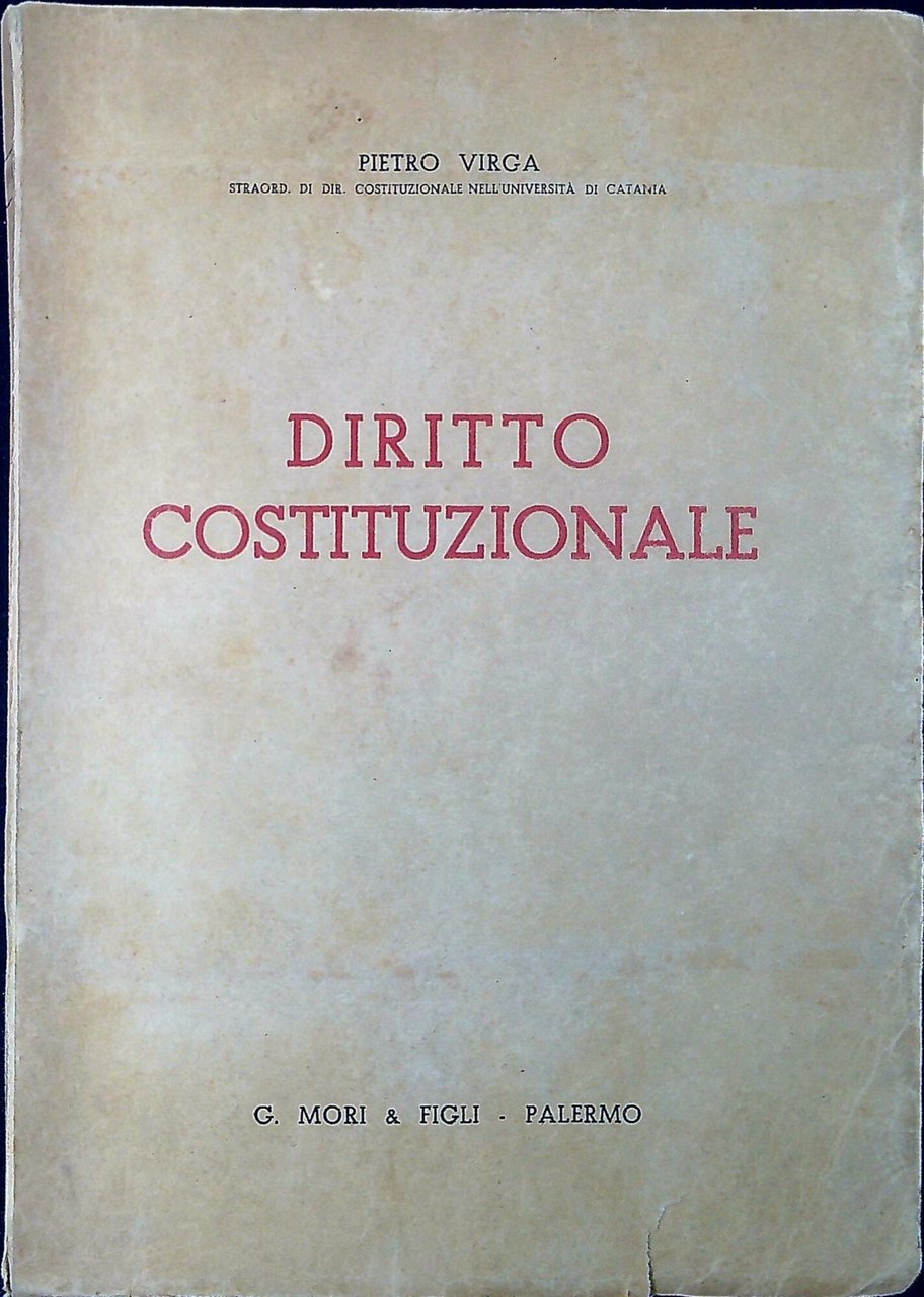 Diritto costituzionale