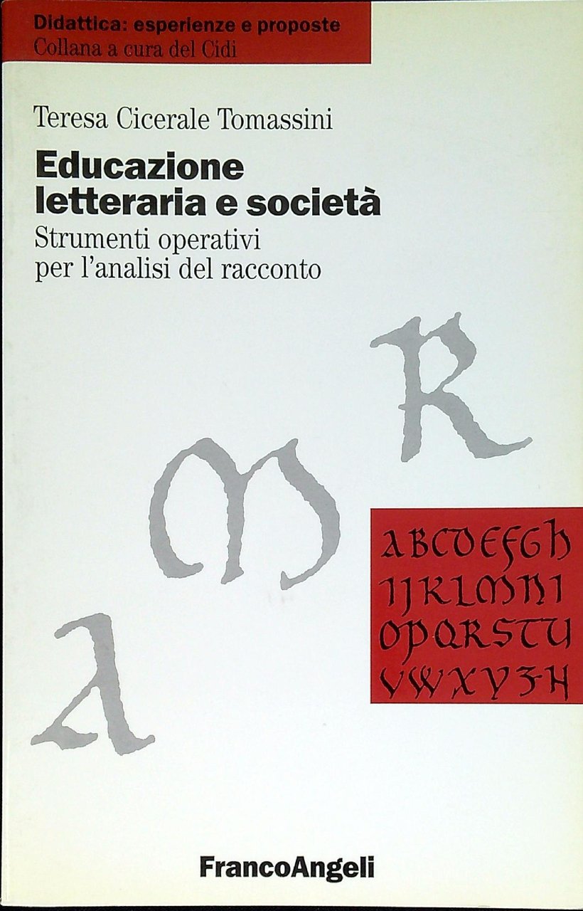 Educazione letteraria e società : strumenti operativi per l'analisi del … | Immagine principale