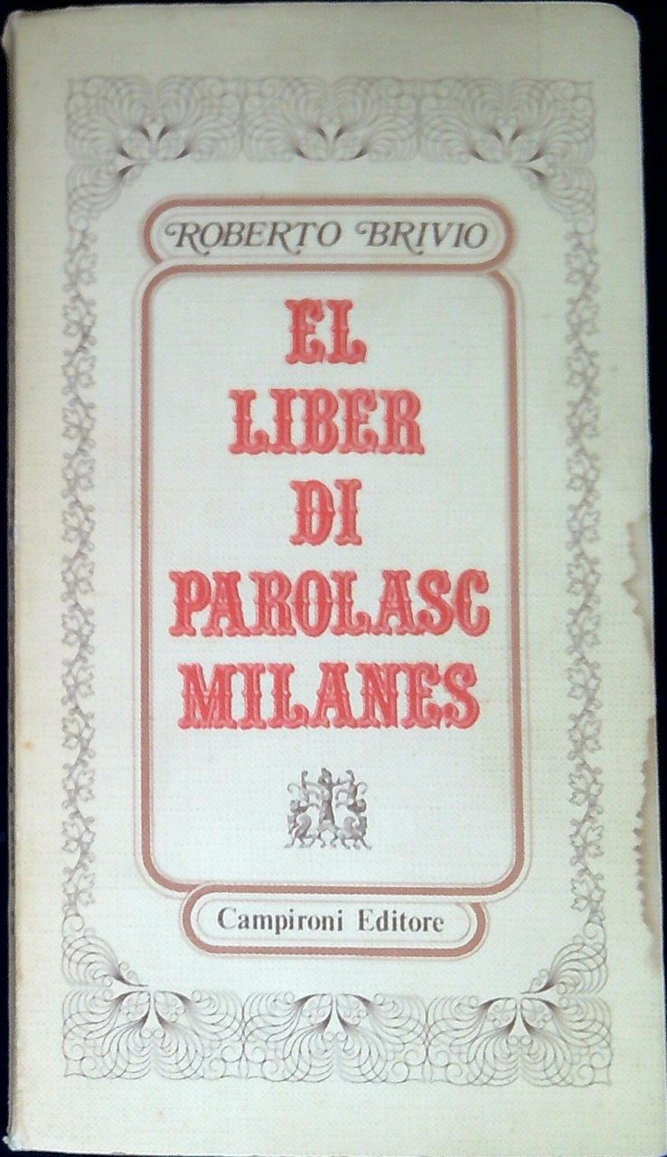 El liber di parolasc Milanes