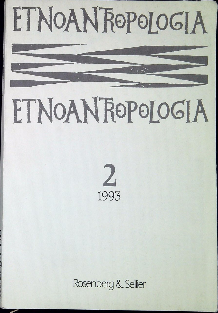 Etnoantropologia n.2 1993