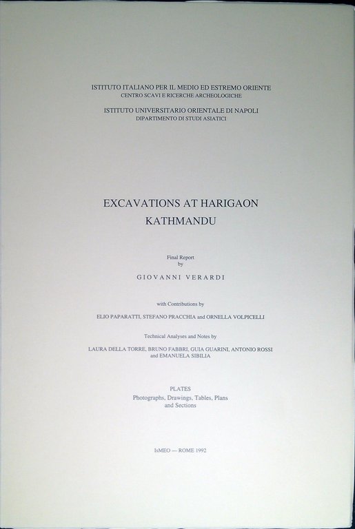 Excavations at Harigaon, Kathmandu. Final report | Immagine Gallery 2