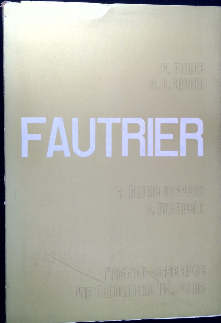 Fautrier | Immagine principale