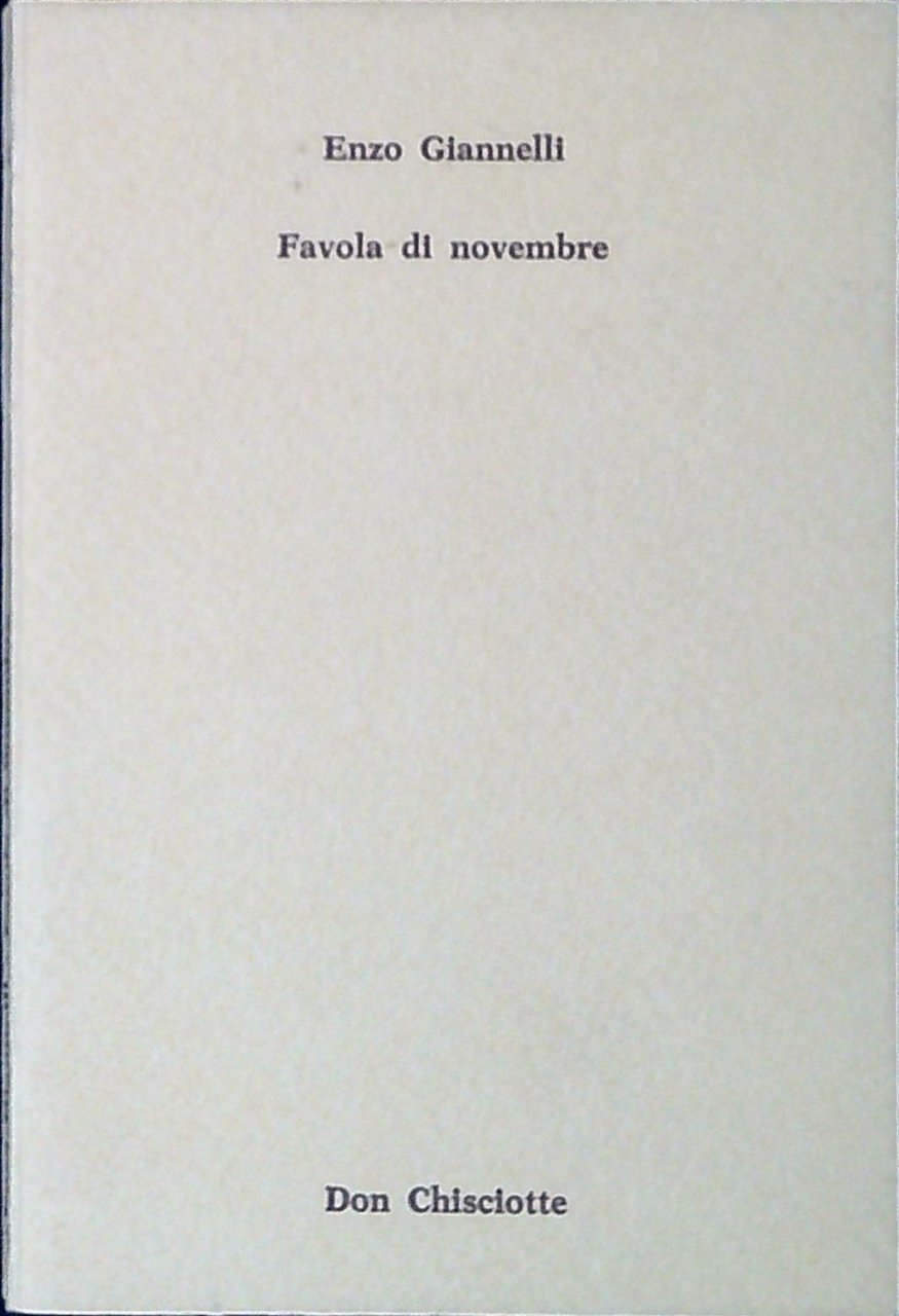 Favola di novembre