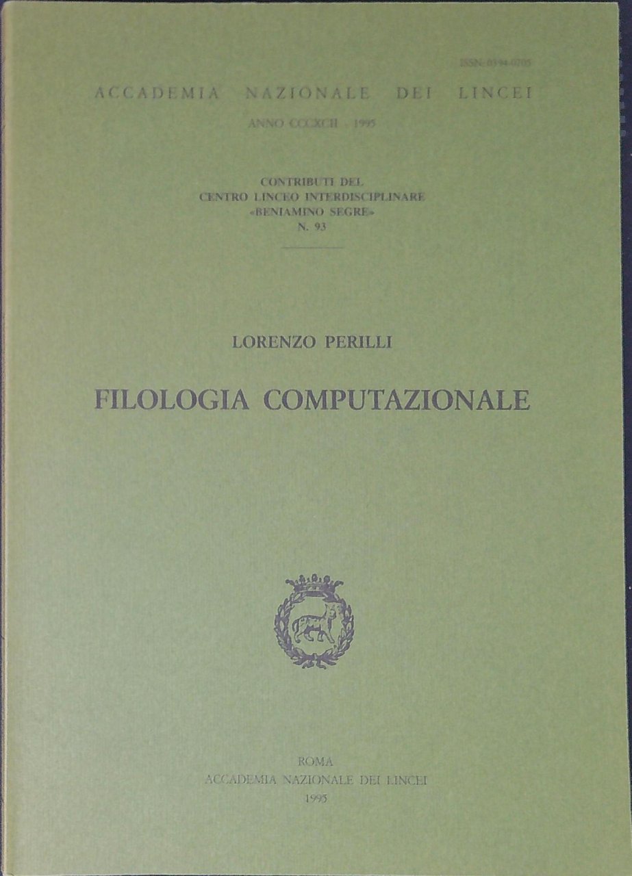 Filologia computazionale