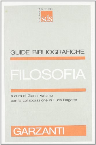 Filosofia guide bibliografiche