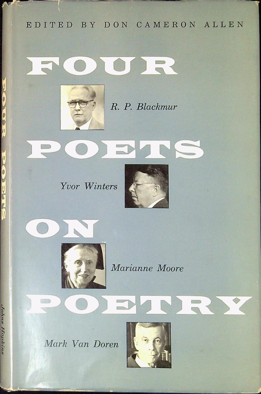 Four poets on poetry