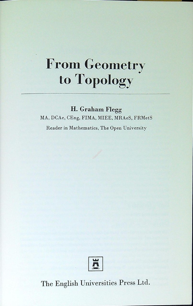 From geometry to topology