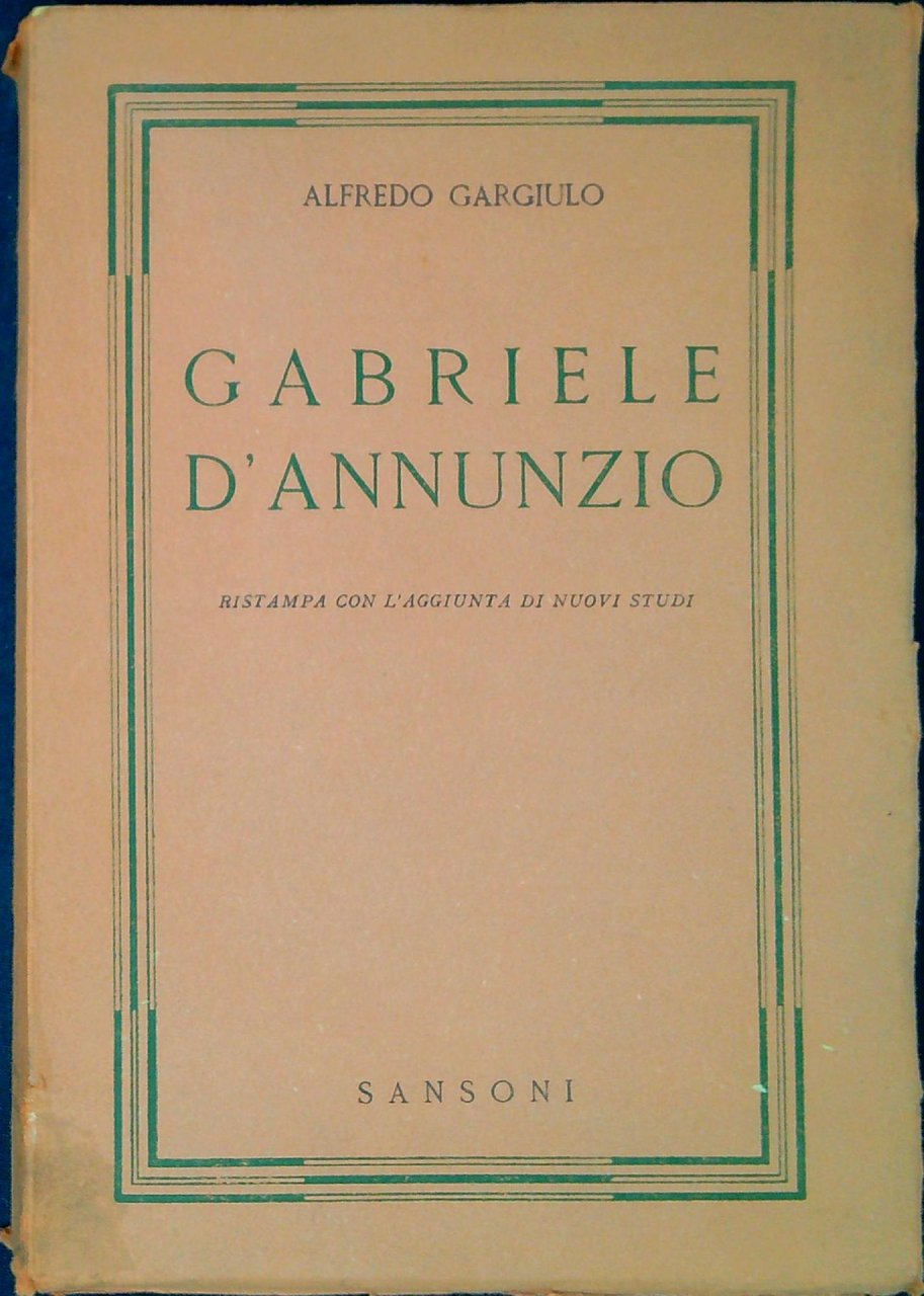 Gabriele d'Annunzio