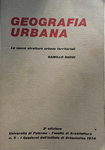 Geografia Urbana,