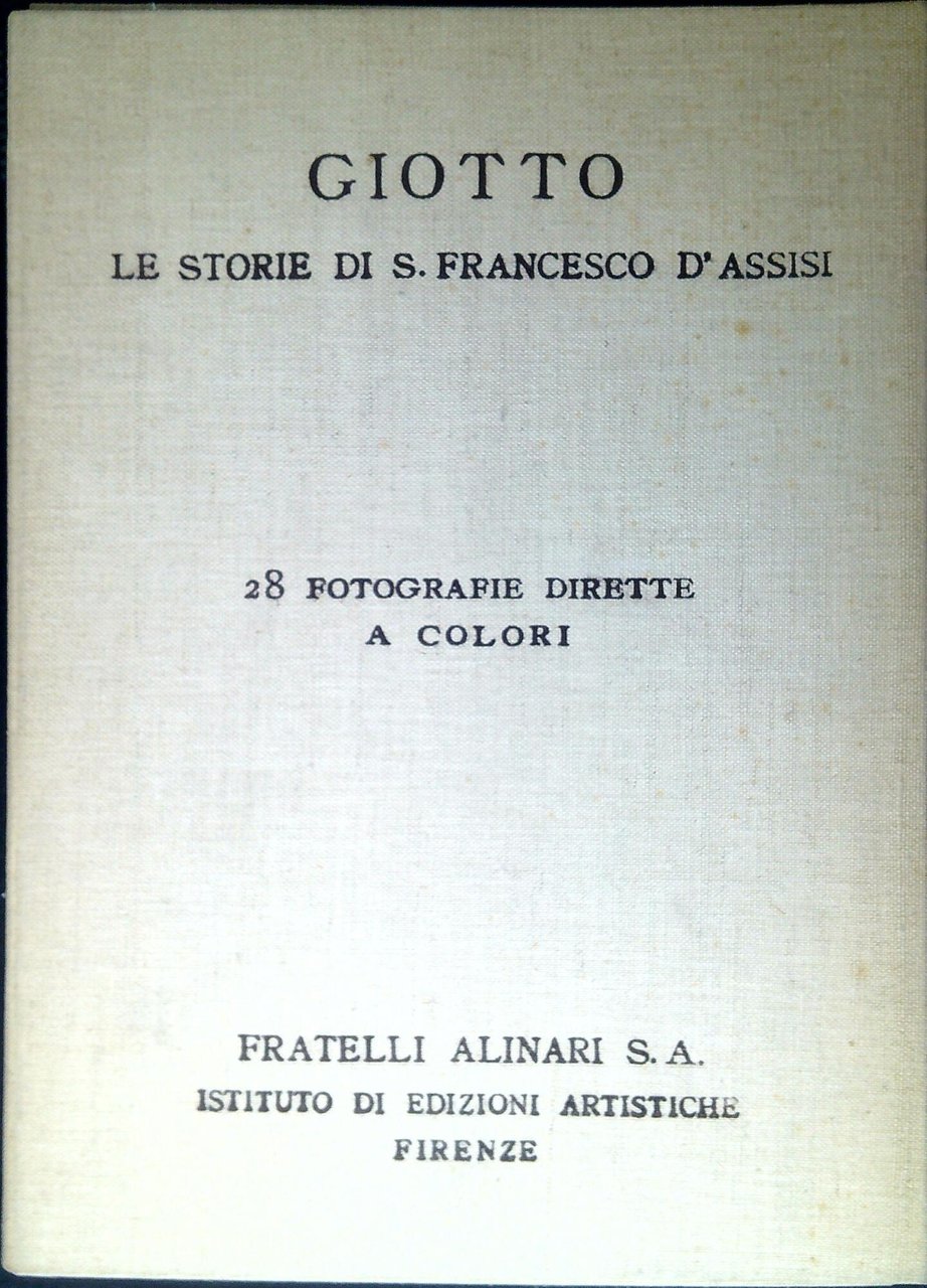 Giotto : le storie di San Francesco d'Assisi | Immagine principale
