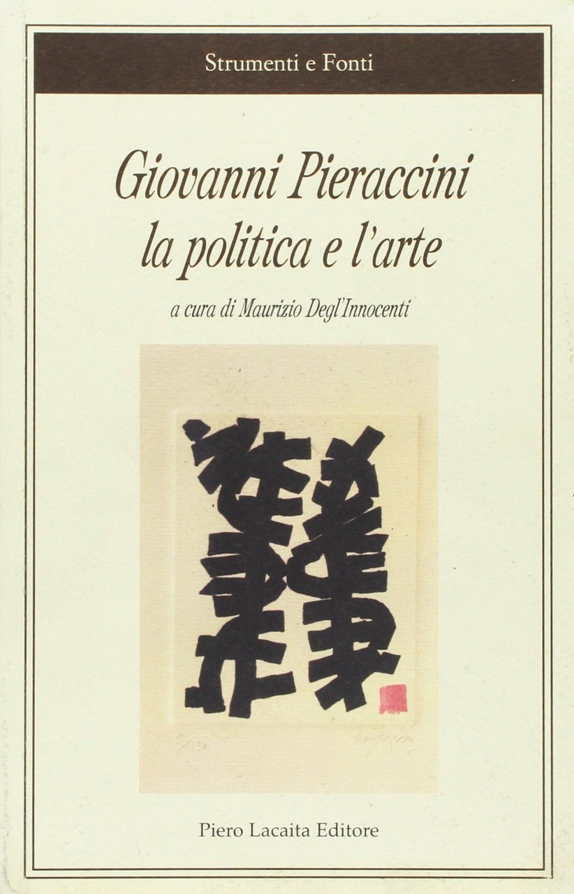 Giovanni Pieraccini la politica e l'arte | Immagine principale