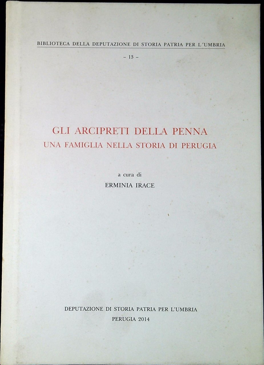 Gli Arcipreti della Penna : una famiglia nella storia di … | Immagine principale