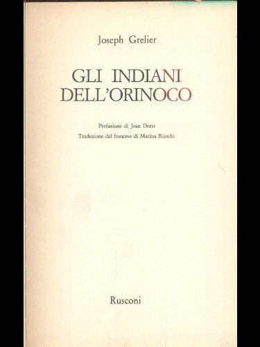 Gli Indiani Dell'orinoco