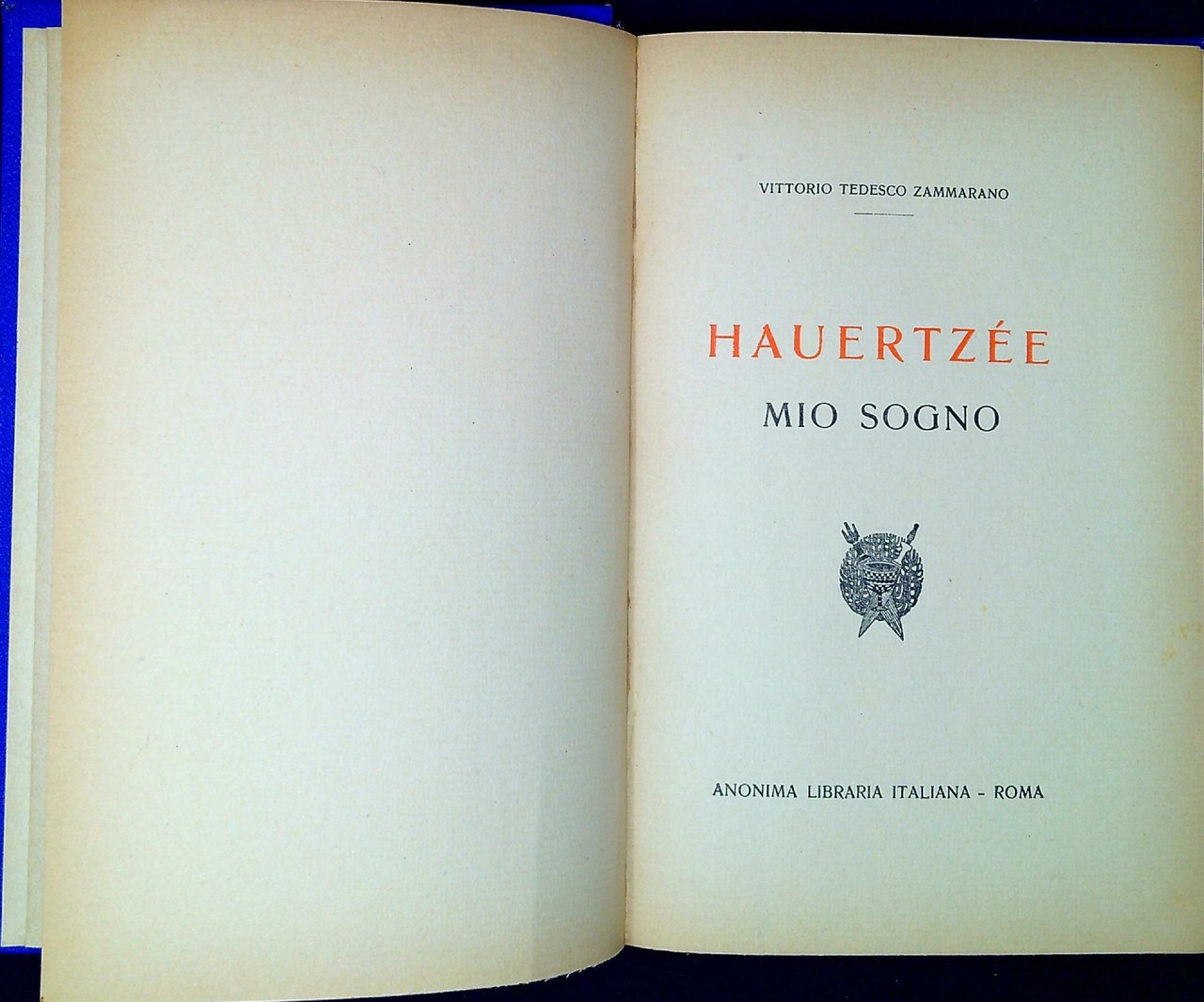 Hauertzee : mio sogno