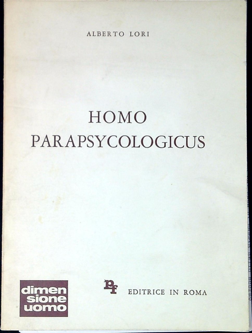 Homo parapsycologicus