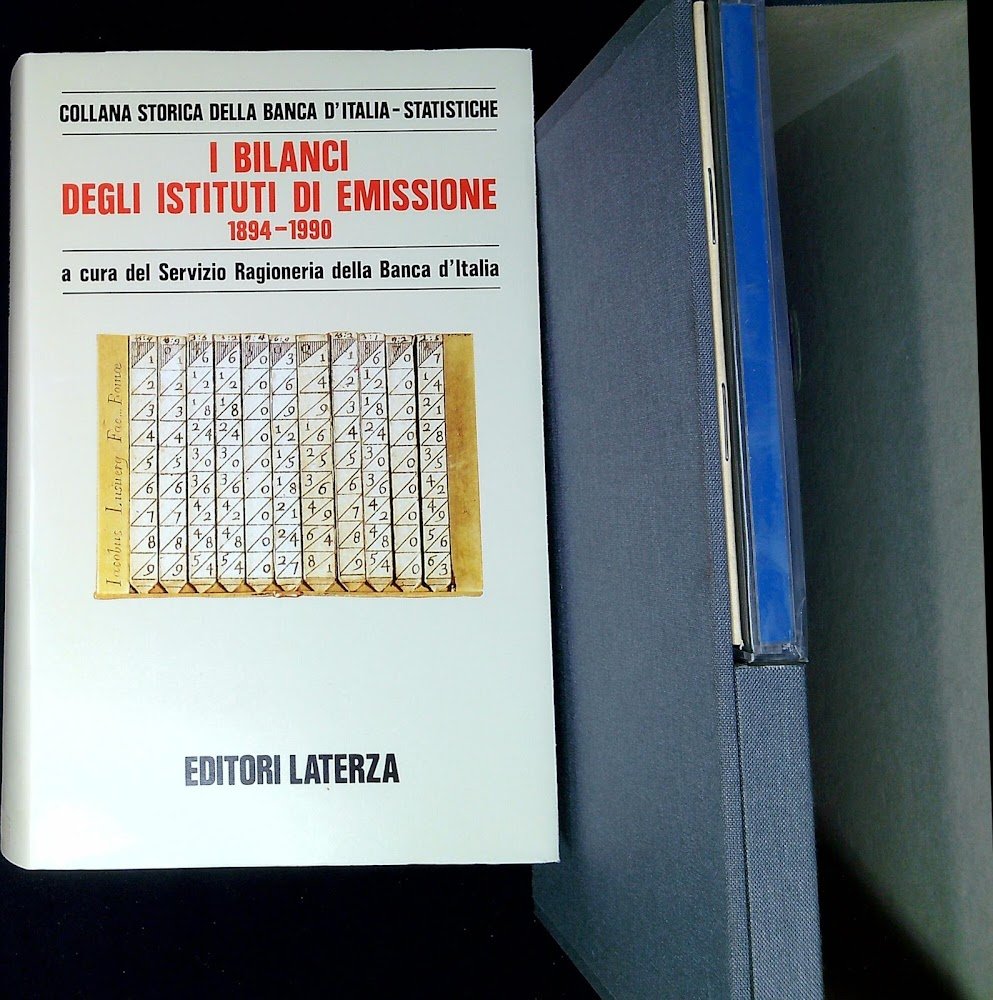 I bilanci degli istituti di emissione in Italia, 1894-1990 : …