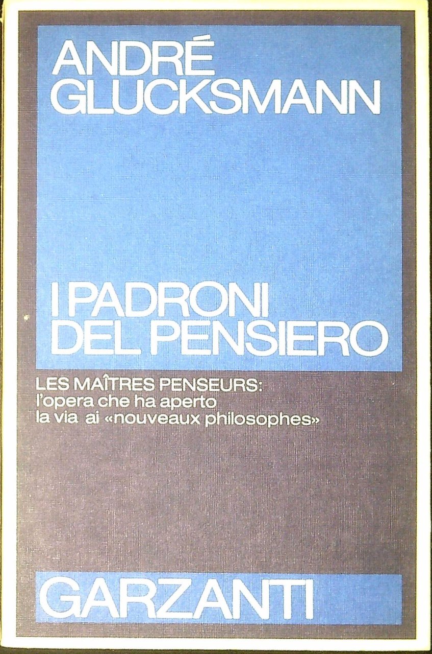 I padroni del pensiero | Immagine principale