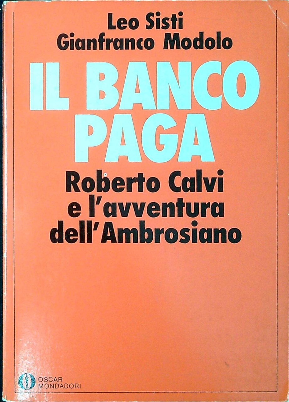 Il banco paga | Immagine principale