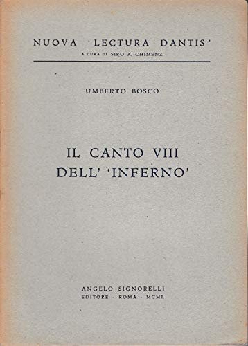 Il Canto Viii Dell'inferno