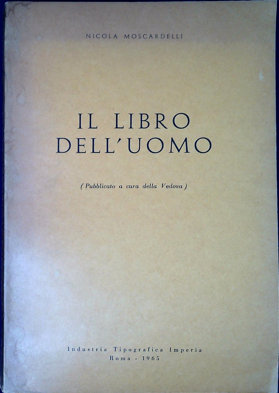 Il libro dell'uomo | Immagine principale