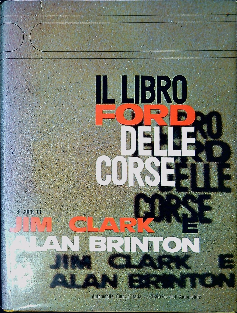 Il libro Ford delle corse