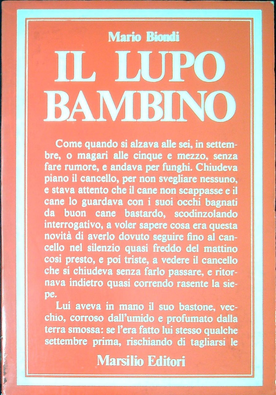 Il lupo bambino | Immagine principale