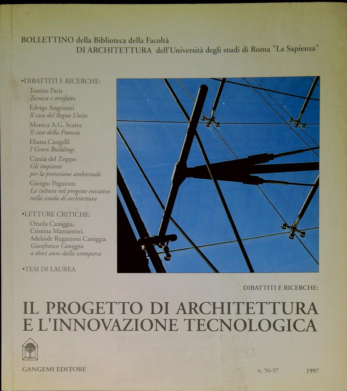 Il progetto di architettura e l'innovazione tecnologica