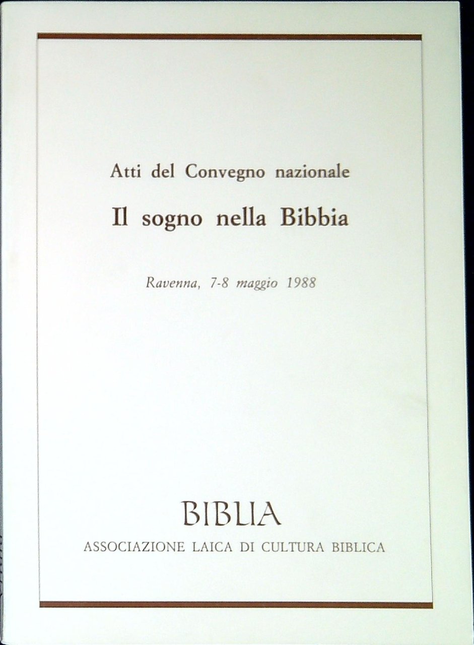 Il sogno della Bibbia