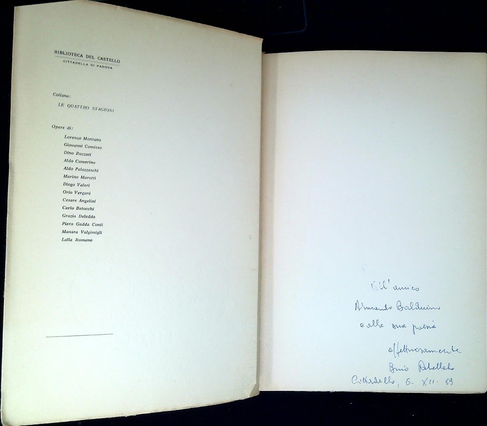 Il tempo finito : poesie 1954-1959