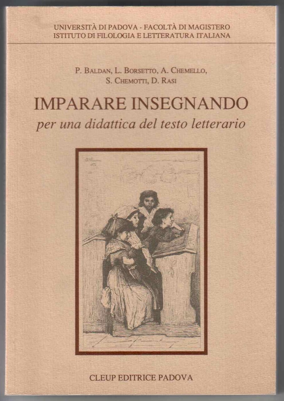Imparare insegnando. Per una didattica del testo letterario
