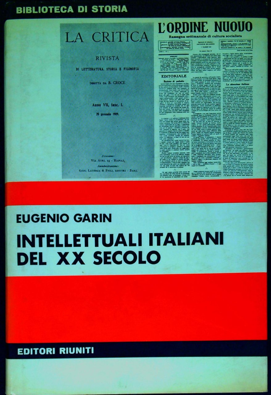 Intellettuali italiani del XX secolo