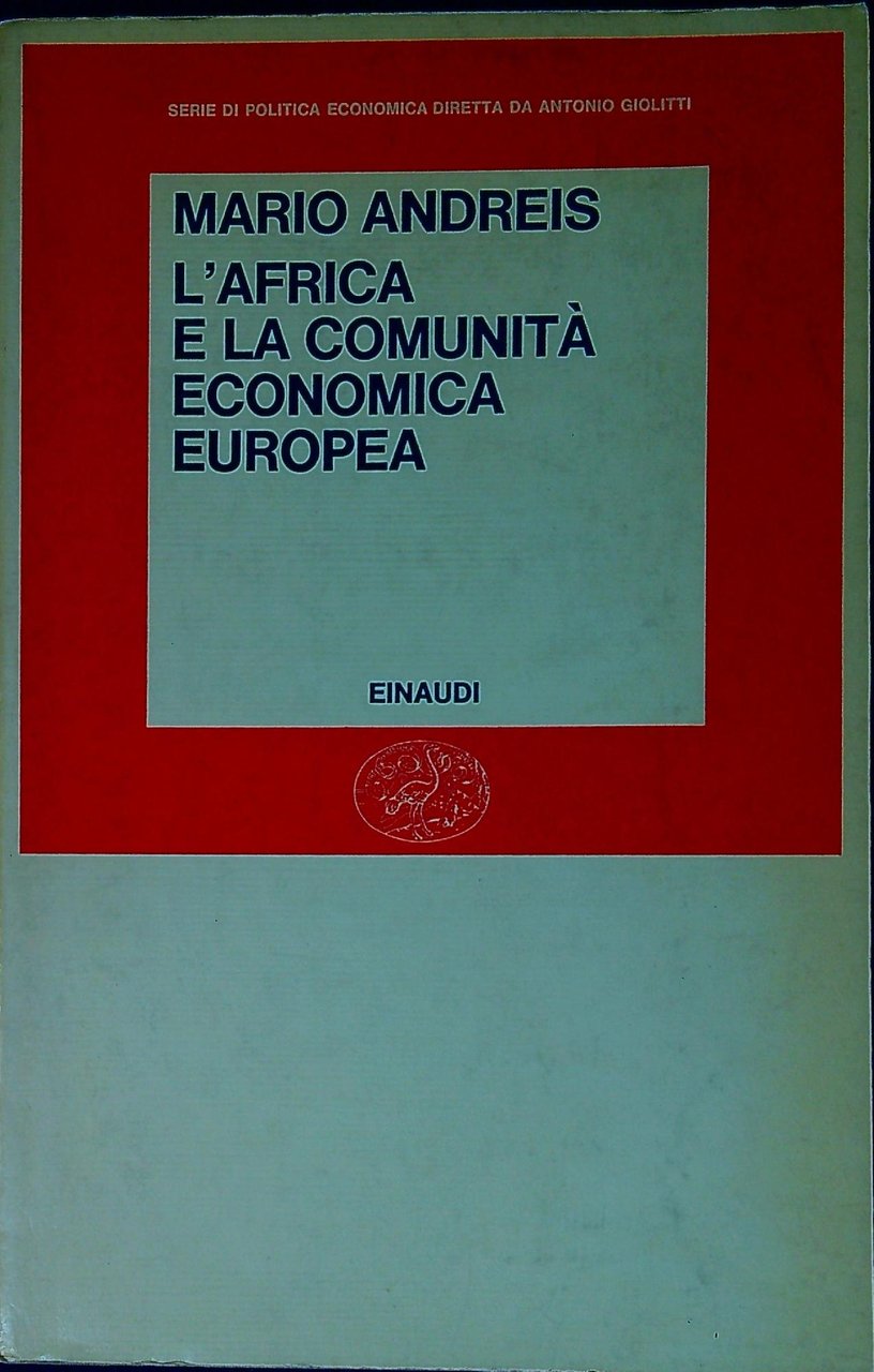 L' Africa e la Comunita economica europea