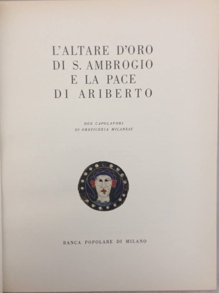 L'altare d'oro di S. Ambrogio e la pace di Ariberto … | Immagine principale