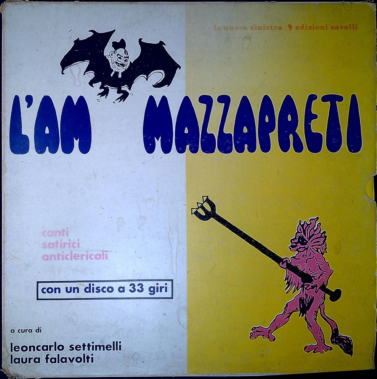 L'ammazzapreti : canti satirici anticlericali