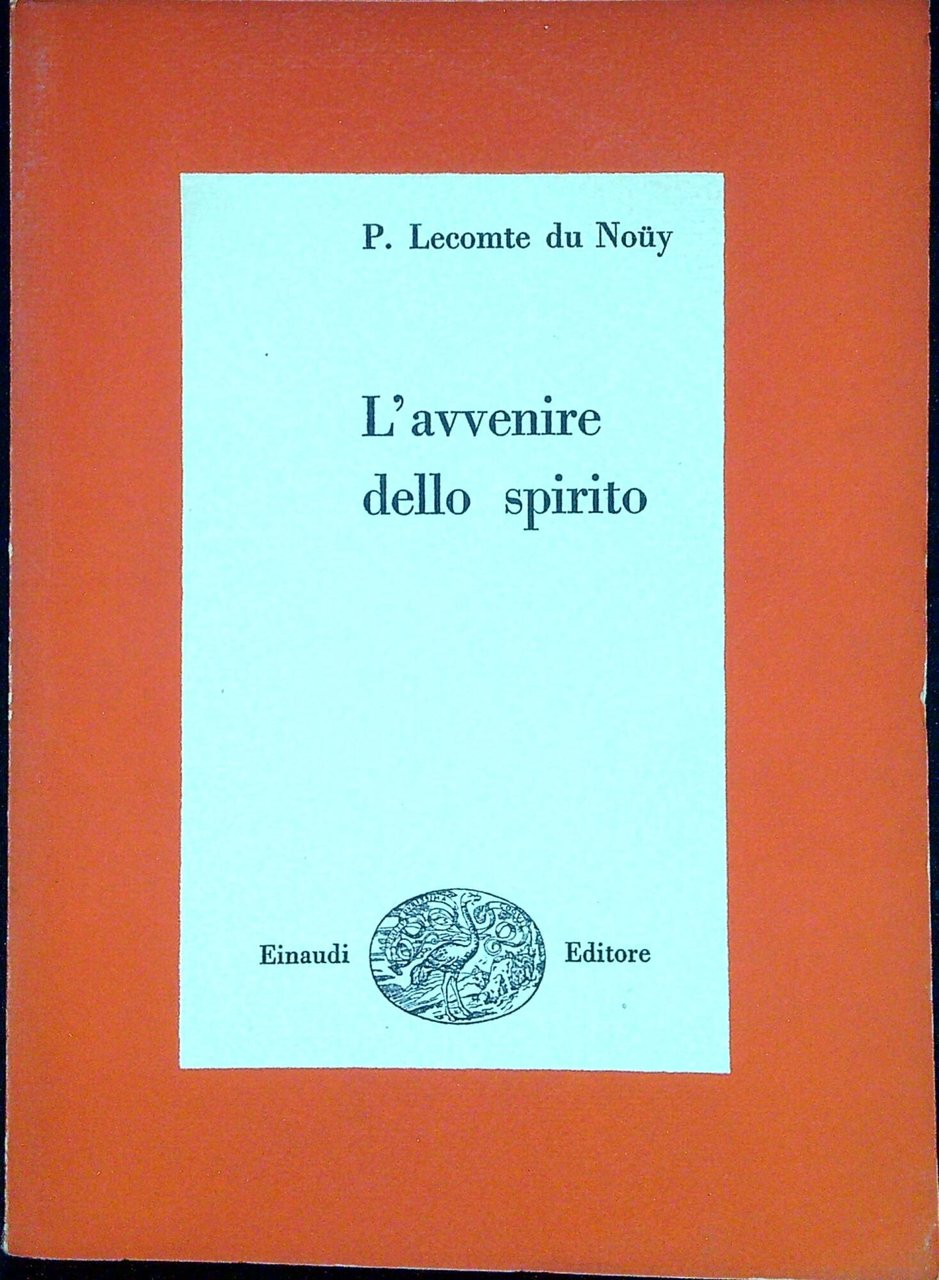 L'avvenire dello spirito