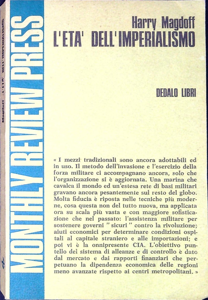 L'età dell'imperialismo