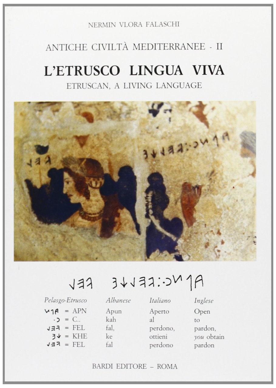 L'etrusco lingua viva. Ediz. italiana e inglese | Immagine principale