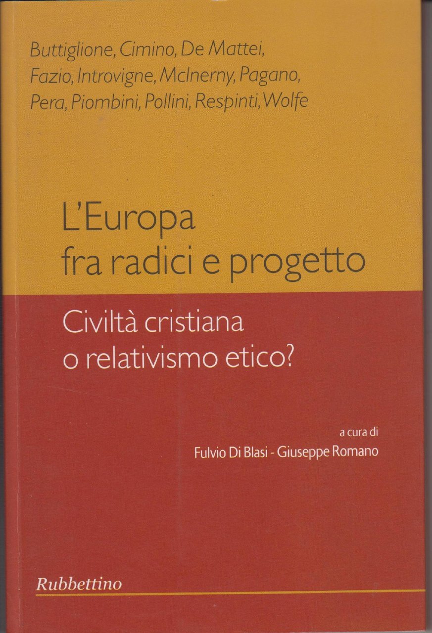 L'Europa fra radici e progetto | Immagine principale