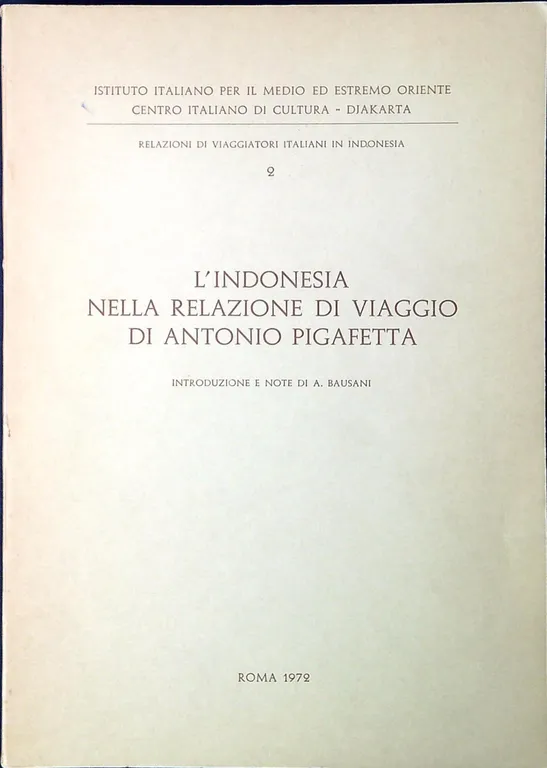 L'Indonesia nella relazione di viaggio di Antonio Pigafetta