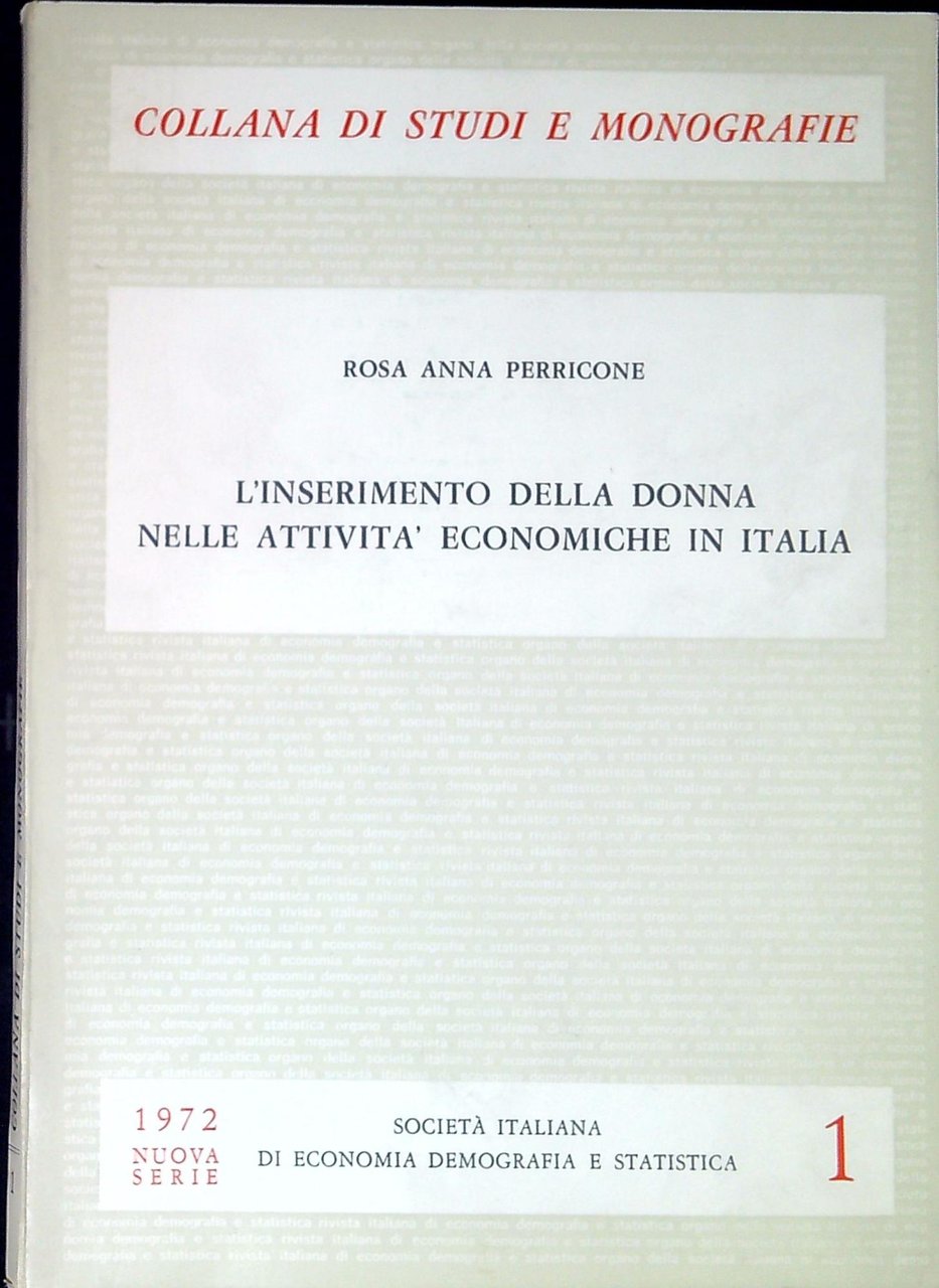 L'inserimento della donna nelle attività economiche in Italia | Immagine principale