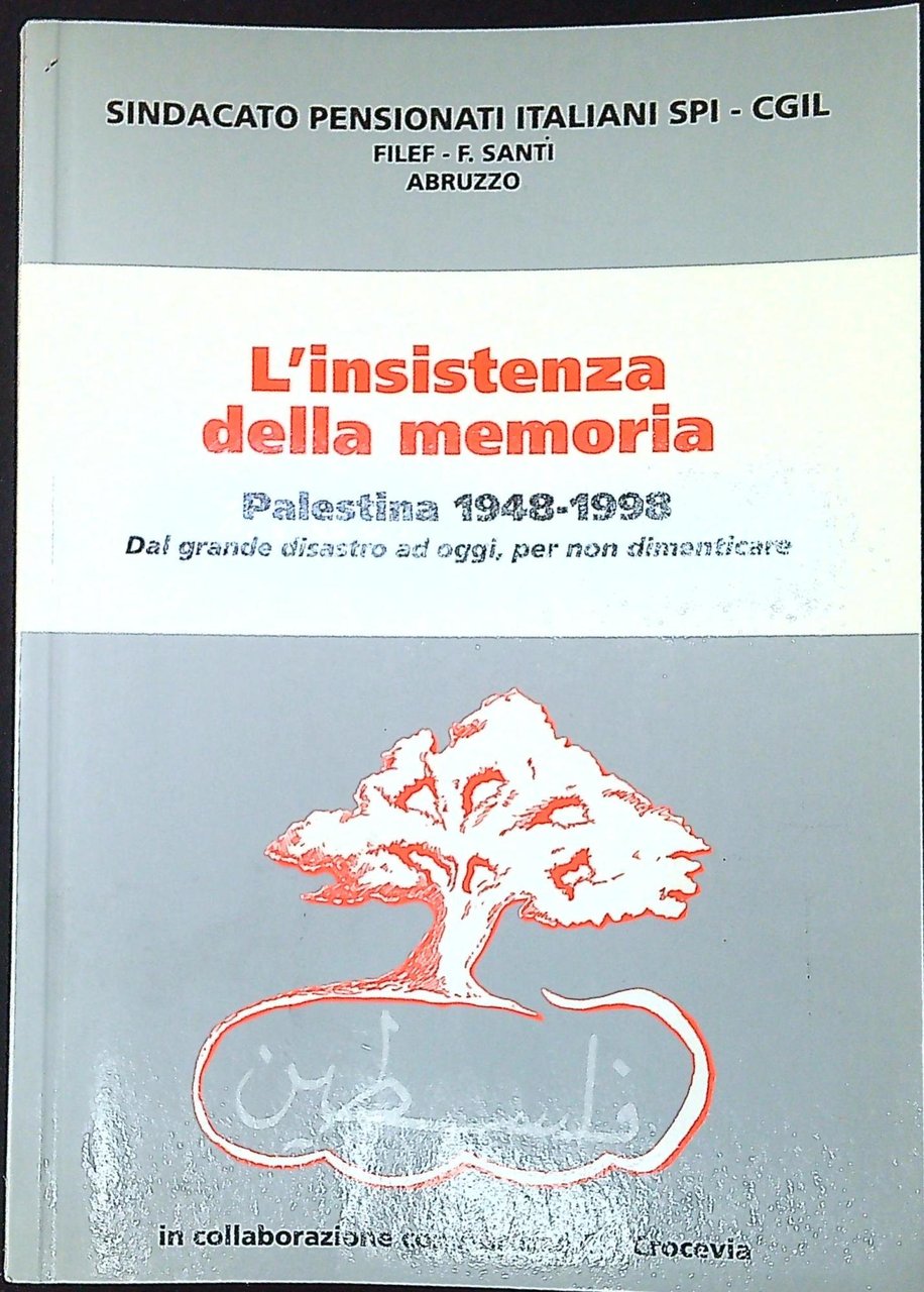 L' insistenza della memoria : Palestina 1948-1998: dal grande disastro …