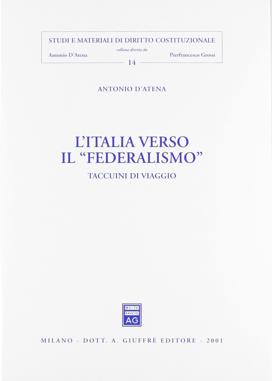L'Italia verso federalismo
