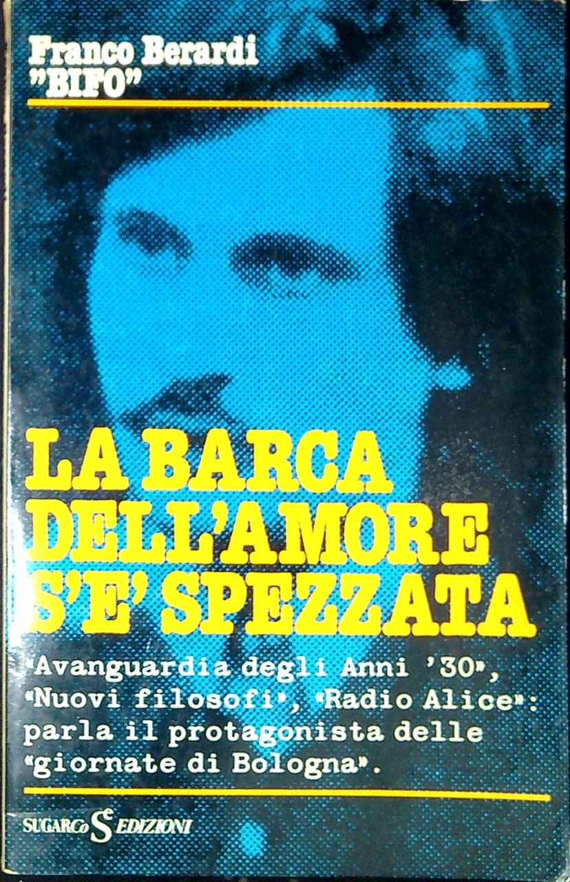 La barca dell'amore s'è spezzata