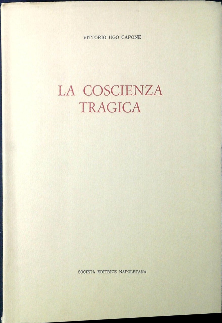 La coscienza tragica | Immagine principale