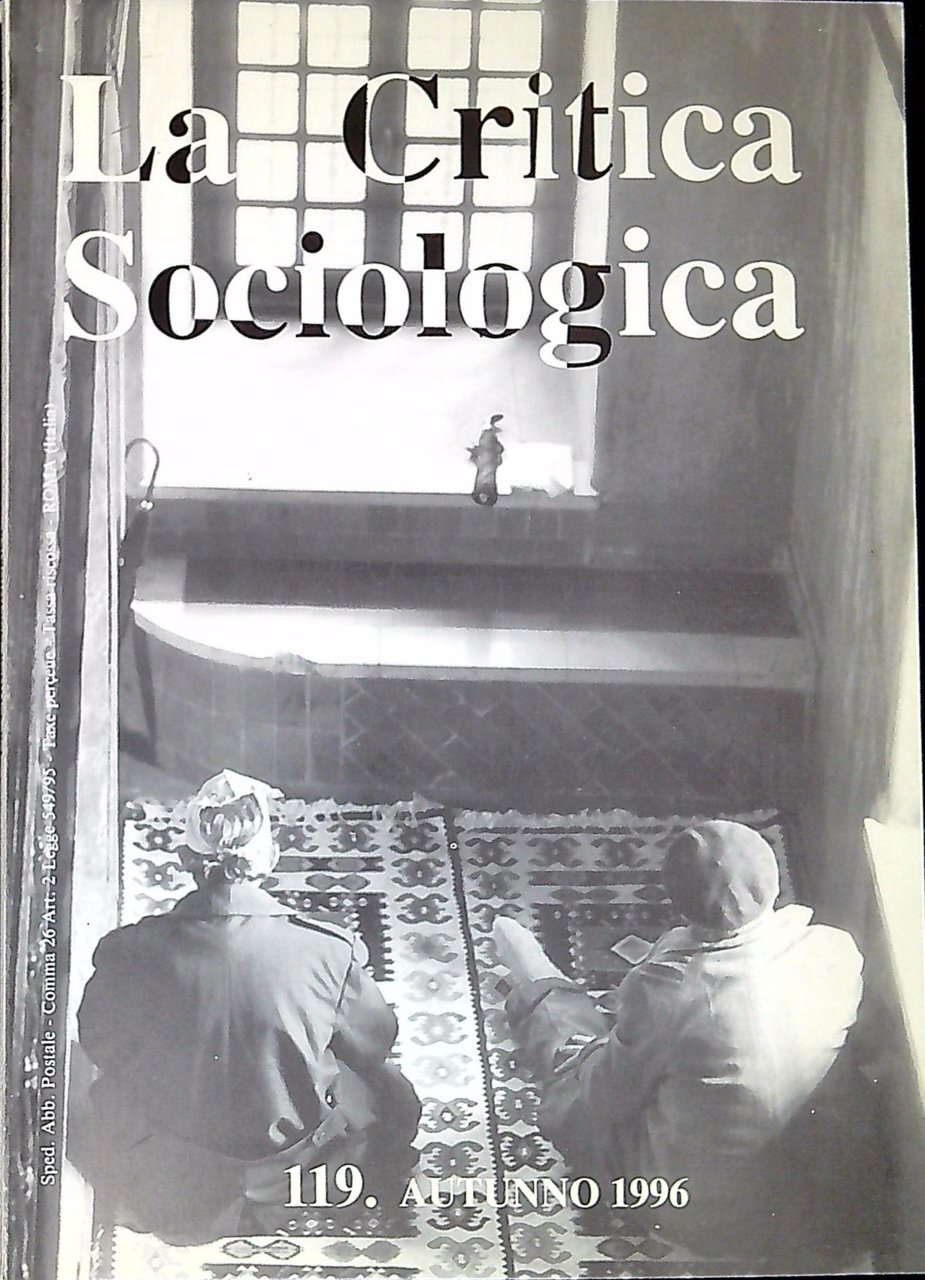 La critica sociologica n. 119