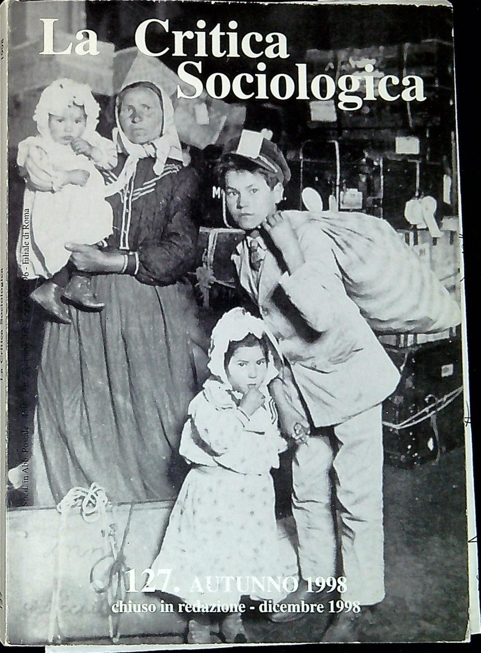 La critica sociologica n. 127