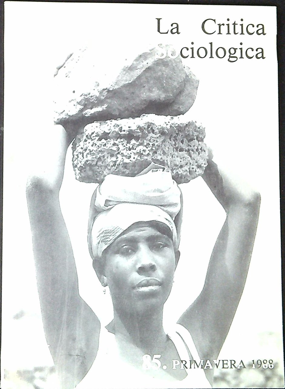 La critica sociologica n. 85