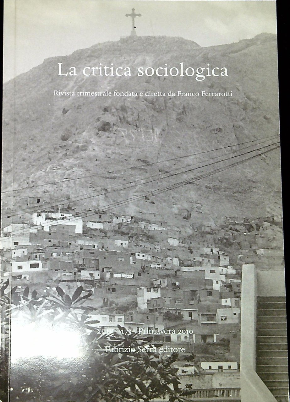 La critica sociologica, Rivista trimestrale fondata e diretta da Franco … | Immagine principale